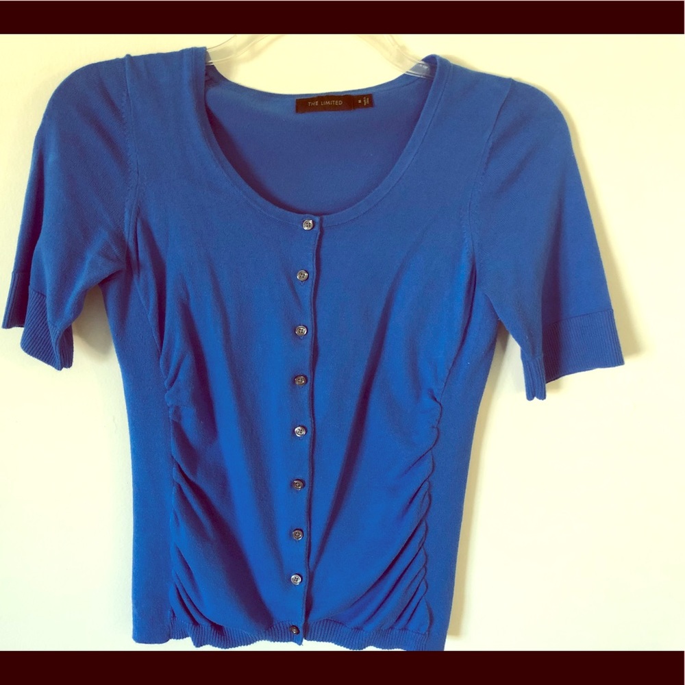 The Limited Blue cardigan